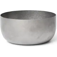 Ferm Living Kom Tumbled Stainless Steel 12 cm