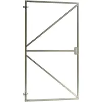 Intergard Poortframe tuinpoort verstelbaar met slotkast 100x155cm