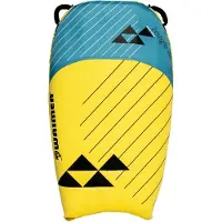 Waimea Opblaasbaar Bodyboard 106 cm - Boogie Air - Geel/Blauw/Zwart
