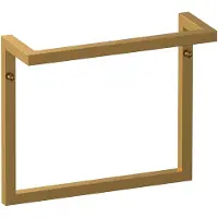 Brauer Handdoekrek - 35x30x12cm - geborsteld goud AE-HBB35GG
