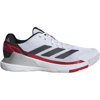 Adidas Sportschoen 'Crazyquick' lichtgrijs / donkerrood / zwart