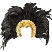 Coppens Hoofdtooi Go-go danseres goud | Maat One Size |