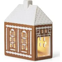 Kähler Gingerbread kandelaar medium 15 cm Bruin