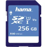 Hama SDXC-kaart 256GB CL.10 UHS-I 80MB