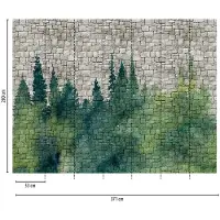 Living Walls The Wall groen behang | 382451