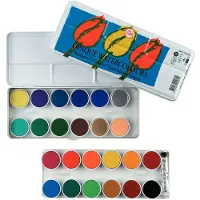 Talens aquarelverf set - dekkend - 24 kleuren