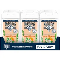 Le Petit Marseillais douchegel voordeelverpakking - bio oranjebloesem - extra zachte douchecrème - hydraterend - 6 x 250ml