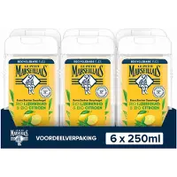 Le Petit Marseillais douchegel voordeelverpakking - bio ijzerkruid en citroen - extra zachte douchegel - hydraterend - 6 x 250ml