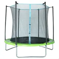 Aktive Ø261 Cm Elastic Bed Grijs 305 x 256 cm Kinderen