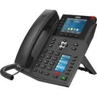 Fanvil X5U - IP-telefoon - Zwart - Bedraad handset - 16 regels - LCD-scherm - 8,89 cm (3,5 inch)