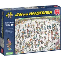 Jan van Haasteren – Skateboarden In De Bowl Puzzel 1000 Stukjes