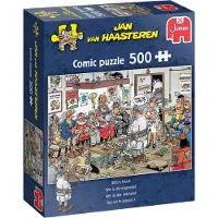 Jan van Haasteren - Wie is de volgende? - 500 stukjes puzzel - Legpuzzel