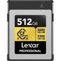 Lexar CFexpress PRO Type B Gold 4.0 Series 512GB