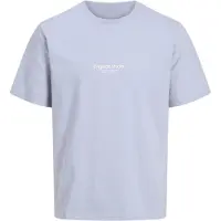 Jack & Jones Junior Shirt 'JORVesterbro' pastelblauw / wit