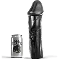 All Black - DONG 28 CM SANS TESTICULES