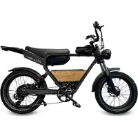 Diablo Q6 - Elektrische Fatbike - 20 inch - 250W motor - Actieradius tot 100 km - 7 versnellingen - Hydraulische schijfremmen - 749Wh accu - Zwart