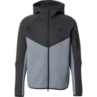 Nike Sweatvest 'TECH FLEECE' antraciet / lichtgrijs / donkergrijs