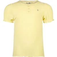 Like Flo T-shirt lichtgeel Meisjes Viscose Ronde hals Effen - maat 164