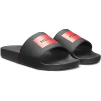 HUGO Slippers met logo op de wreefband Maat 39