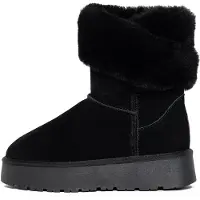 Gooce Snowboots 'Beverly' zwart
