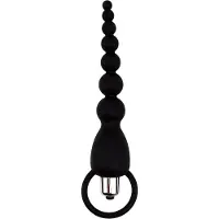 CHISA Black Mont - Elite Power Beads - Vibrerende Anaal Kralen - Zwart