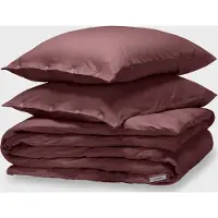 Yumeko Dekbedovertrek set Jersey Katoen 200x220 Roze - Eco, Bio & Fairtrade