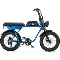 AGM GT250 - Fatbike - 12.8Ah - Blauw- Hydraulische remmen