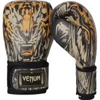 Venum Tiger Bokshandschoenen Zwart Neon Oranje