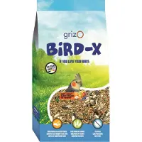 Bird-X - Vogelvoer - Grote Parkieten Mengeling + Fruit - 5 kg