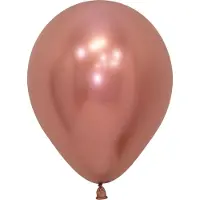 Sempertex - latex ballonnen - reflex rose gold - 968 - 50 ballonnen - 5 inch