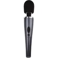 CHISA Didi - Sorli Magic Wand - Oplaadbare Wand Vibrator - Zwart
