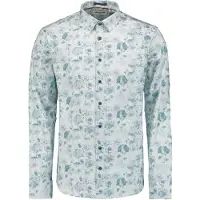 No-excess Overhemd duifblauw / wit