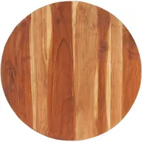 vidaXL Tafelblad rond 15-16 mm 80 cm massief acaciahout