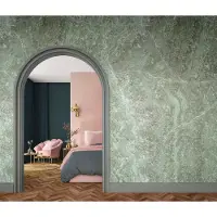 Overig Fotobehang Smart Art Gallery 46956 - Groen - Grijs - 2,70m X 53cm