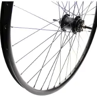 Roland achterwiel 28" 36g a2k dw velg vrijloop zwart
