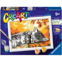 Ravensburger CreArt Autumn Kitties - Schilderen op nummer voor kinderen