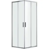 Sanico Larino douchecabine 90x90 cm chroom