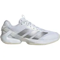 Adidas Sportschoen 'Adizero Ubersonic 5' donkergrijs / wit