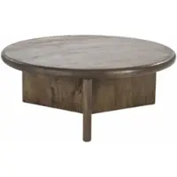 By-Boo Bijzettafel Leoti Large - Brown