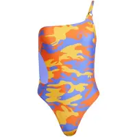 Adidas Originals Badpak 'Graphic' kobaltblauw / duifblauw / donkergeel / donkeroranje
