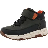 Tom Tailor Snowboots kaki / oranje / zwart