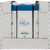 Meyerij - Houdbare Volle Melk - 12x1 Liter - Grootverpakking - Horeca