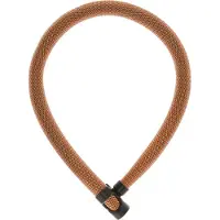 ABUS Fietsslot Kettingslot - IVERA Chain 7210 Color - Security level 8 - oranje - 85 cm - Geschikt voor elektrische fietsen en stadsfietsen