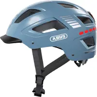 ABUS Hyban 2.0 LED glacier signal helm || Maat: L (56-61 cm)