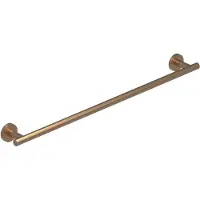 Ivy Aia Handdoekrek 60cm Enkel - Geborsteld Mat Koper PVD - Messing - Accessoires, Handdoekhouders, Handdoekstangen - 8718835179151