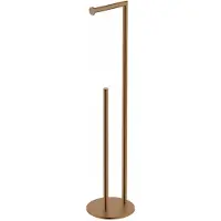 Boss & Wessing Toiletbutler BWS Mark Vrijstaand Geborsteld Brons Koper