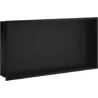 Smedbo Inbouwnis Sideline 60x30 cm Mat Zwart