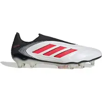Adidas Copa Pure III Elite Veterloze Gras Voetbalschoenen (FG) Wit Zwart Rood