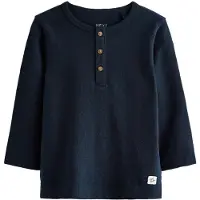 Next Shirt navy / wit