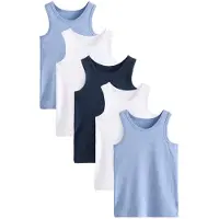 Next Onderhemd navy / lichtblauw / wit